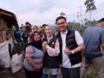 Kedatangan Sahrul Gunawan Disambut Bahagia Korban Gempa Bumi