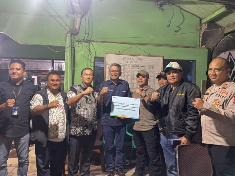 PTPN I Bantu Warga Terdampak Gempa Bumi Jawa Barat