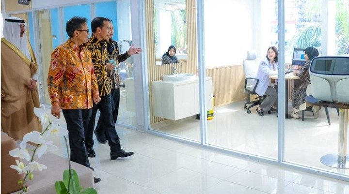 Presiden Jokowi Resmikan Fasilitas Baru RSK Dharmais, Gedung Layanan Kanker Ibu dan Anak