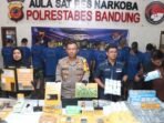 Polrestabes Bandung Ungkap 33 Kasus Narkotika dan Bongkar Makam Korban Penganiayaan di Antapani