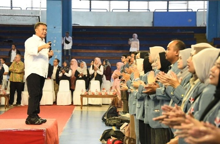 Sekda Jawa Barat, Herman Suryatman Titip Dua Zero 2.045 Mahasiswa UPI KKN Tematik di Bandung Raya