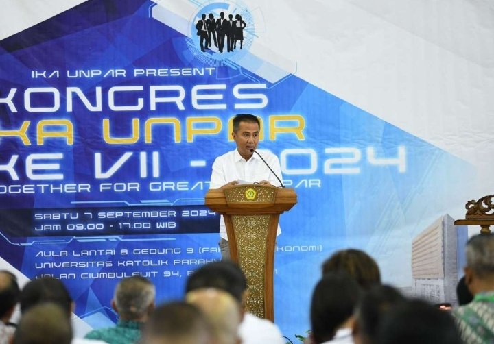 Pj. Gubernur Jawa Barat Bey Machmudin Nostalgia di Kampus Unpar Ajak Ikatan Alumni Bangun Jabar