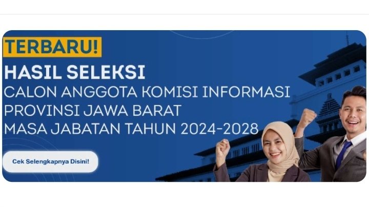 15 Peserta Lolos Tahapan Seleksi Calon Anggota Komisi Informasi Provinsi Jabar