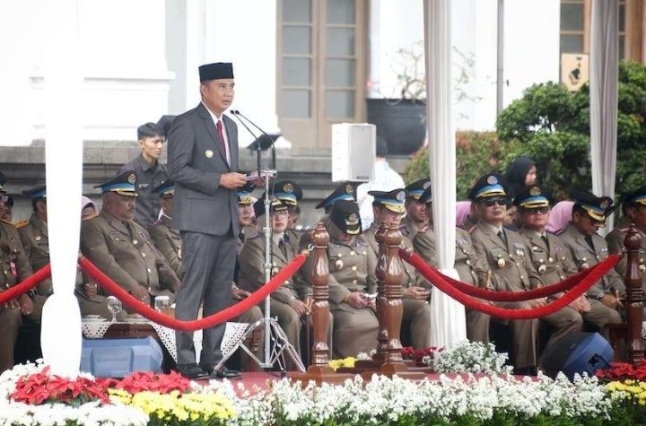 Penjabat Gubernur Jabar Bey Machmudin Ajak BPN Ikut Edukasi Mitigasi Bencana kepada Masyarakat
