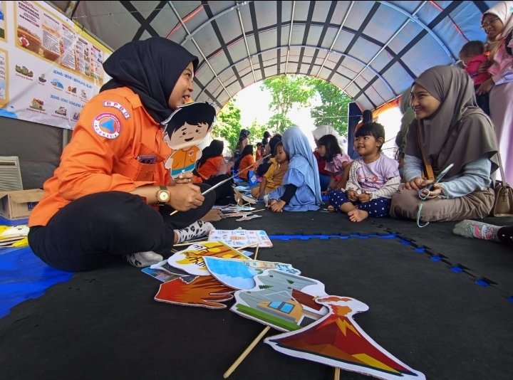 BPBD Jawa Barat Gelar Simulasi Anak Jabar Sadar Bencana
