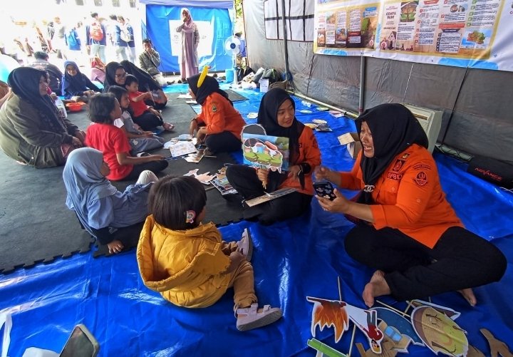 BPBD Jawa Barat Gelar Simulasi Anak Jabar Sadar Bencana