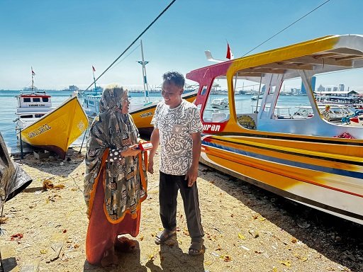 Mengenal AgenBRILink “Mariyati Daeng Ngintang”, Pahlawan Inklusi Keuangan dari Pulau Lae-lae Makassar