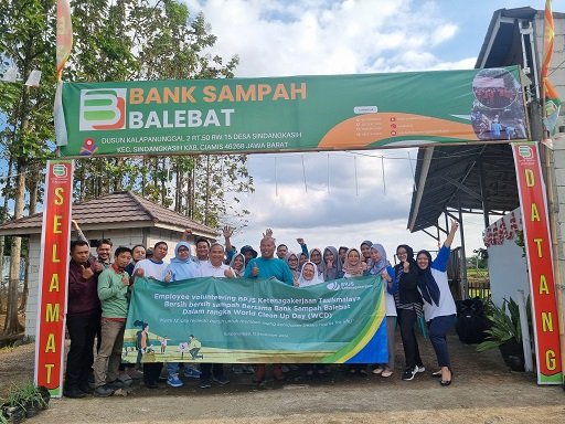 BPJAMSOSTEK Tasikmalaya Gelar Employee Volunteering