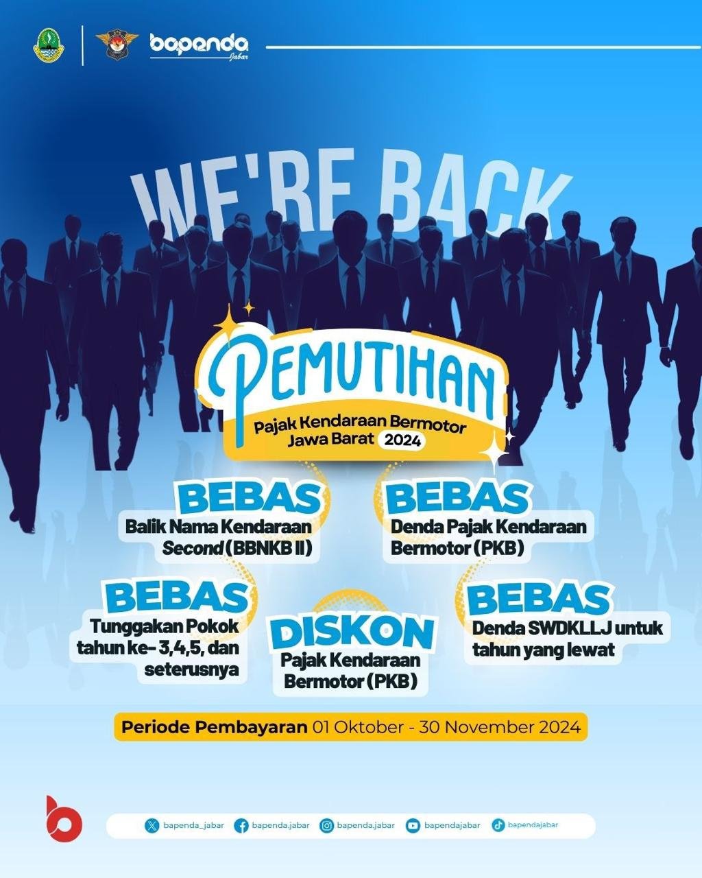 Manfaatkan Dua Bulan Program Pemutihan Pajak Kendaraan