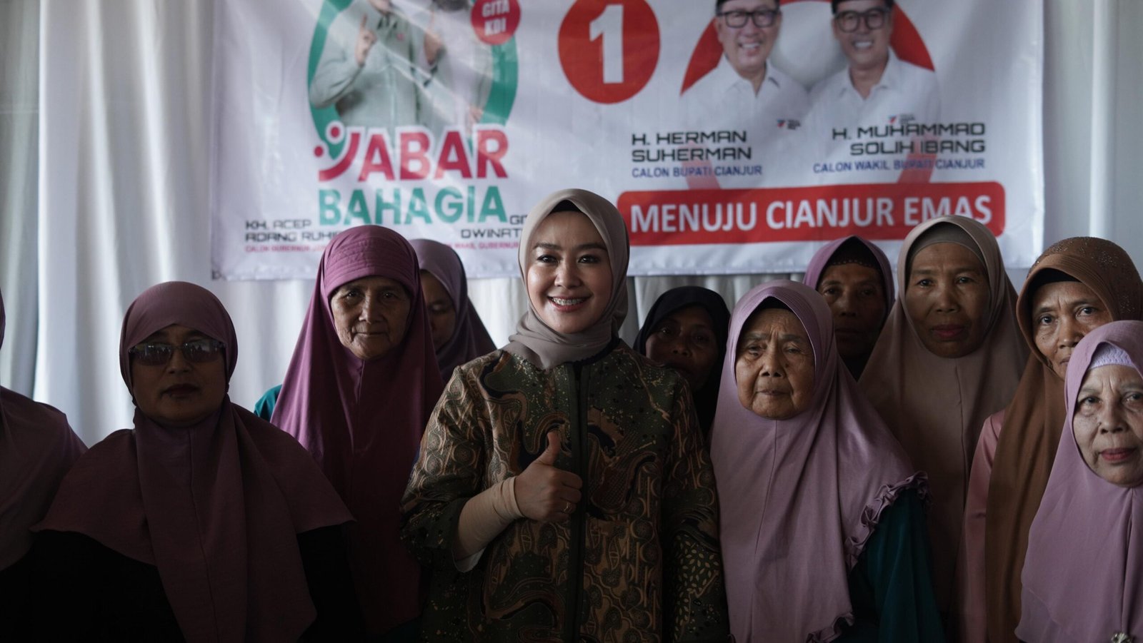 Komunitas Janda Siap Memenangkan Gita di Pilgub Jabar