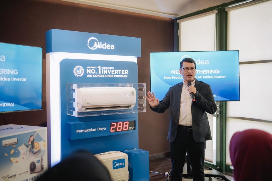 Tawarkan Kenyamanan Hunian, Midea Luncurkan AC Inverter ½ PK Hemat Listrik di Cirebon dan Bandung