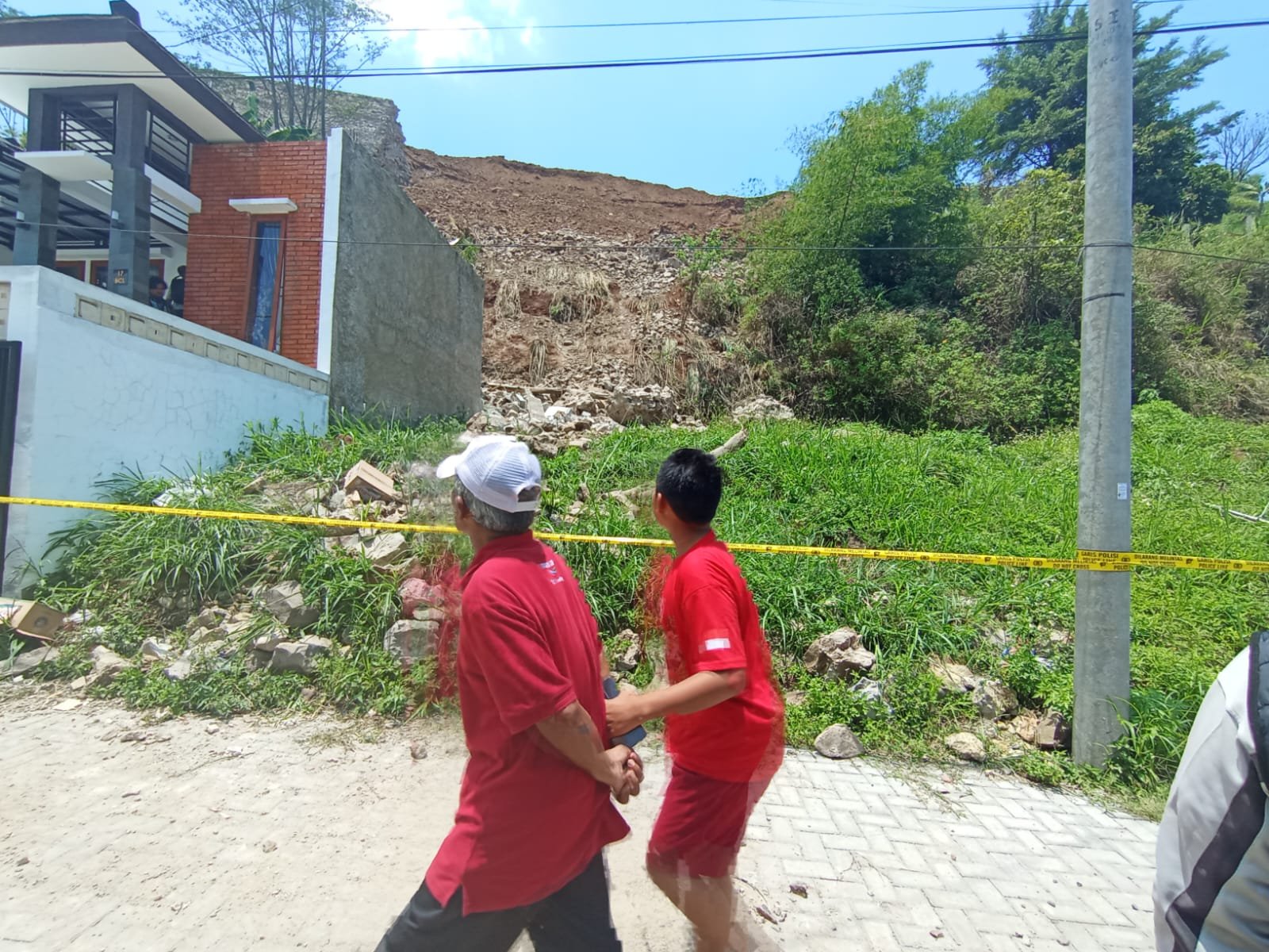 DPKP Kota Cimahi Tindaklanjuti Temuan di Lokasi Longsor TPT