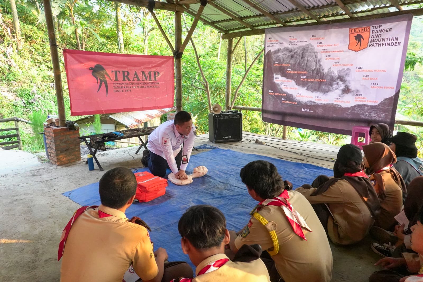 Belajar Bertanggungjawab Terhadap Alam dan Diri Sendiri lewat Kemah Edukasi TRAMP 