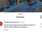 Akun Instagram Pemdes di KBB Beri Komentar Dukungan pada Paslon Jeje-Asep Ismail, Bawaslu KBB Lakukan Pendalaman