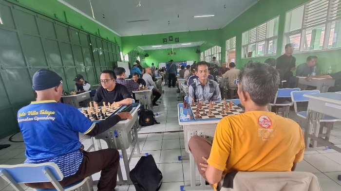 Unik! Ini Cara Percasi KBB dan KPU Bandung Barat Sosialisasi Pilkada melalui Turnamen Catur Cepat