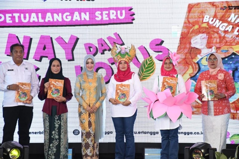 Pj Ketua TP PKK Majalengka Luncurkan Buku Cerita Inspiratif Bagi Anak