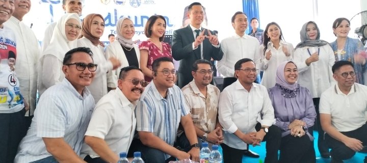 Dandan Riza Wardana dan Arif Wijaya Menuju Pilwalkot Bandung, Ini Pesan AHY untuk Calon dan Para Kader