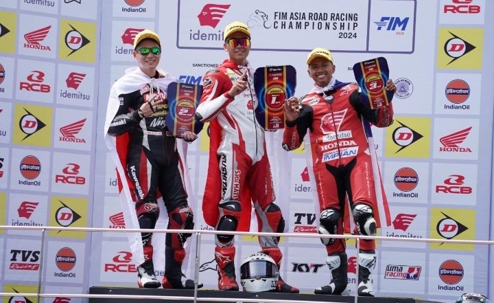 Kencangnya CBR series Antarkan Pebalap Astra Honda Raih Podium ARRC Sepang