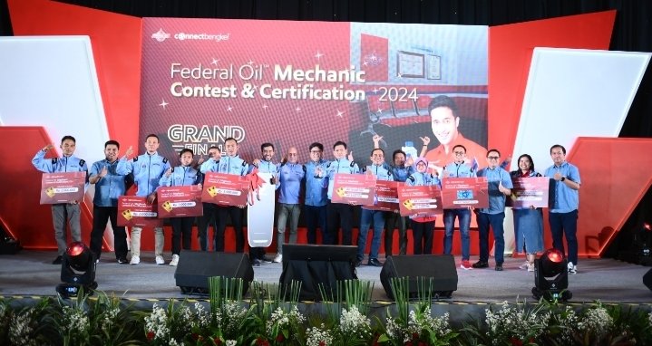 Konsisten Bikin Makin Nyaman Konsumen, Federal Oil Berikan Sertifikasi BNSP Untuk Ratusan Mekanik Terpilih Melalui Mechanic Contest dan Certification 2024