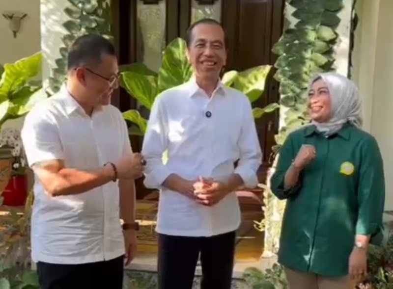 Jokowi Titip Pesan Ini untuk Kota Bandung, Arfi-Yena: Siap Pak, Gaskeun