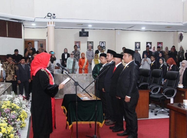 Pimpinan DPRD Subang Periode 2024-2029 Resmi Dilantik