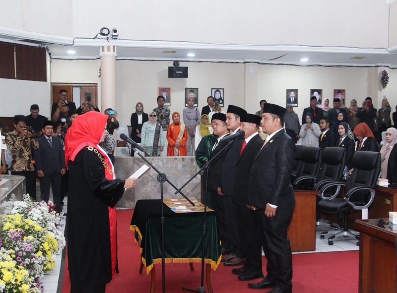 Pimpinan DPRD Subang Periode 2024-2029 Resmi Dilantik