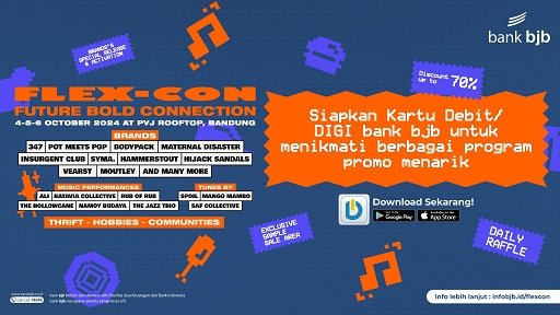 Pakai DIGI by bank bjb, Dapatkan Promo Menarik di Event FLEX-CON  2024