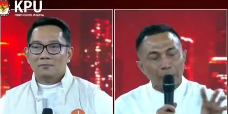Warganet Soroti Ekspresi Wajah Ridwan Kamil Saat Mendengarkan Paparan Dharma Pongrekun