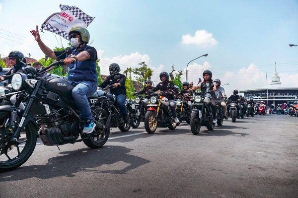 Semakin Jadi Pusat Perhatian, XSR 155 Riders Union Meriahkan Gelaran Kustomfest 2024