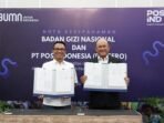 Pos Indonesia dan BGN Bersinergi Dukung Program Pemenuhan Gizi Nasional