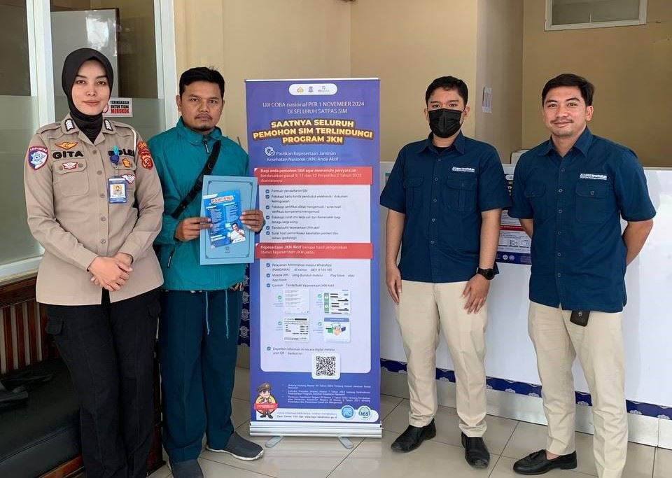 Pastikan JKN Jadi Syarat Aktif Pengurusan SIM, BPJS Kesehatan Lakukan Pendampingan di Polres