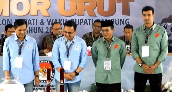 Hasil Survei LSI Denny JA di Pilkada Kabupaten Bandung: Elektabilitas Dadang Supriatna-Ali Syakieb 53,4%, Sahrul-Gungun 44,6%