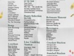 Menu New Years 2025
