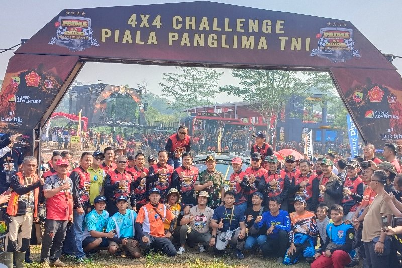 Kejuaraan Offroad Superadventure Prima 4×4 Challenge 2024 Piala Panglima TNI Meriah