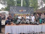 Polres Cimahi Musnahkan Ribuan Knalpot Brong
