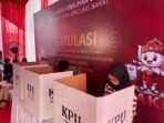 KPU Bandung Barat Gelar Simulasi Pilkada Serentak 2024
