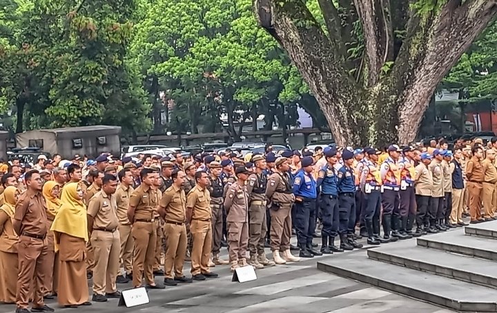 Apel Kesiapsiagaan Musim Hujan di Kota Bandung