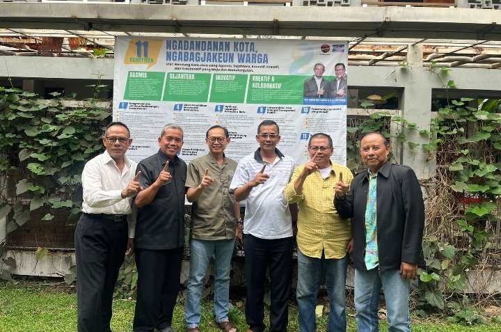 Ikut Bagian Ngadandanan Kota Bandung bersama Dandan-Arif, Para Purnawirawan TNI Bentuk Komunitas Hijau