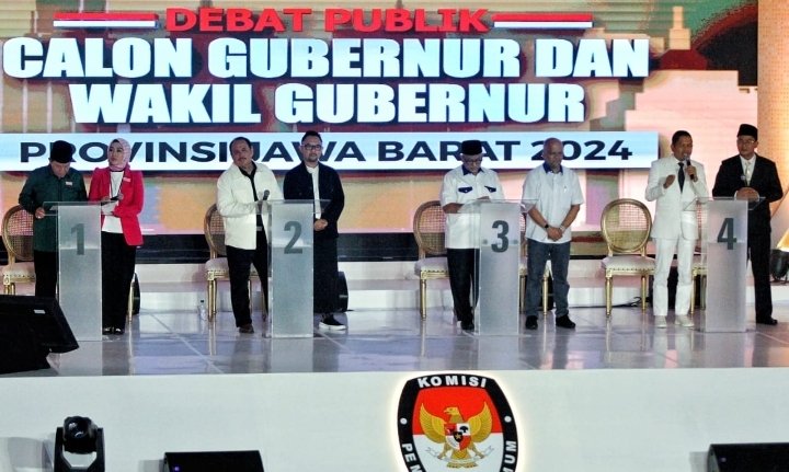 Debat Perdana Pilgub Jabar Masih Belum Panas