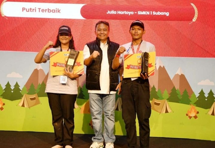 WEST JAVA YOUTH CAMP 2024 Sekda Jawa Barat Herman Suryatman  Kukuhkan Siswa SMA/SMK sebagai Duta Integritas