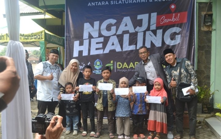 Ngaji Sambil Healing Sukses Digelar MT Daarul Ilmi dan KAPPI 95