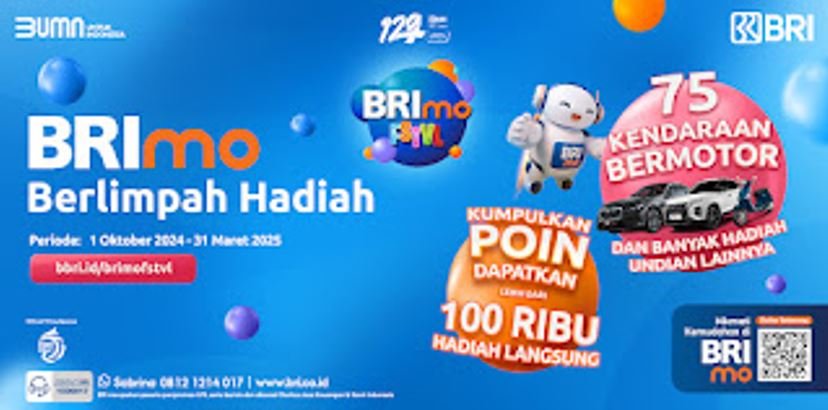 Hadir dengan 100,000+ Hadiah Langsung hingga BMW 520i M Sport, BRImo FSTVL Ajak Nasabah Rajin Transaksi dan Menabung