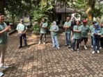 Sambutan dari Bpk Wiriadi Sucipto selaku General Manager Part Sales, Marketing, & Logistic PT DAM kepada seluruh peserta Trip with Honda Stylo 160 di Taman Hutan Raya, Bandung.