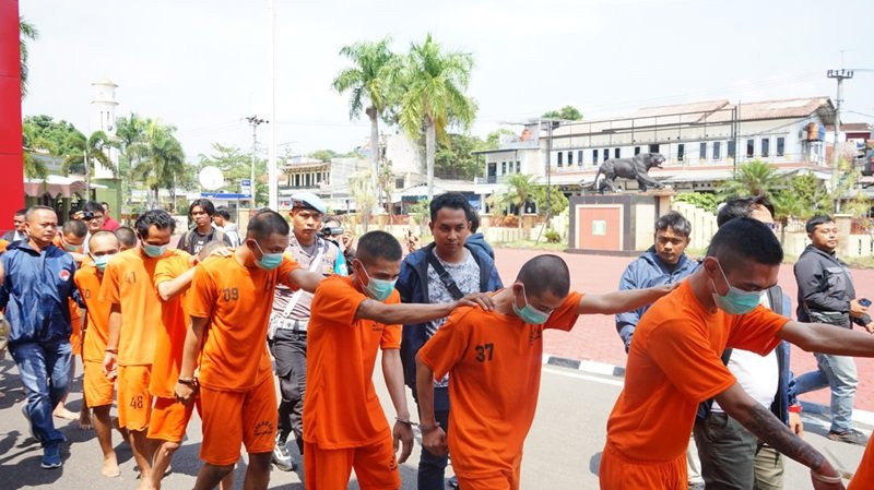 Polresta Bandung Ringkus 20 Tersangka Penyalahgunaan Narkoba