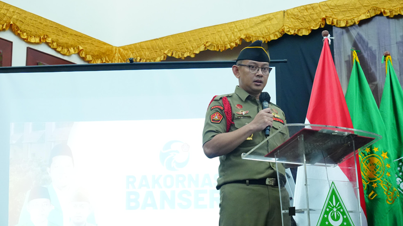 Kasatkornas Banser Nilai Sunhaji Layak Jadi Anggota Banser