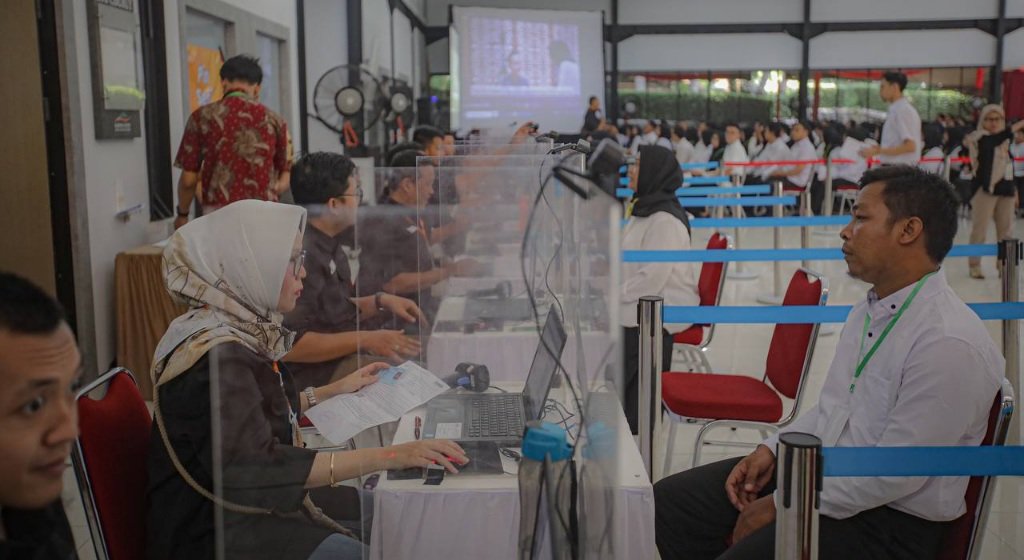 Ribuan Tenaga Honorer Kab Bandung Ikuti Seleksi P3K Tahap 1