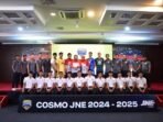 JNE kembali Mendukung Tim Cosmo JNE FC di Liga Futsal Profesional 2024/2025