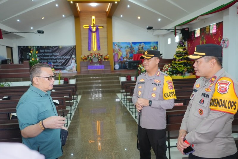 Polresta Bandung Pastikan Keamanan Saat Perayaan Natal 2024