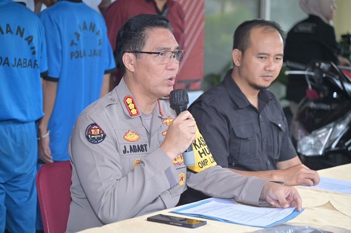 Polda Jabar Ungkap Kasus Curanmor