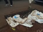 Warga Keluhkan Lubang Bekas Galian Kabel Tidak Rata di Jalan Tamansari, Kota Bandung
